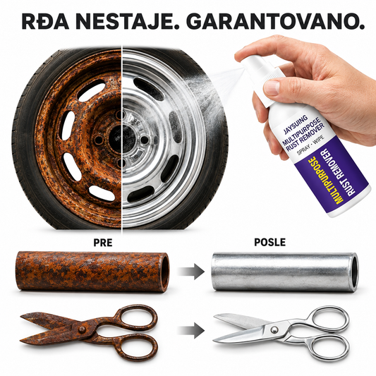 Sprej Za Uklanjanje Rđe i Metalnih Naslaga