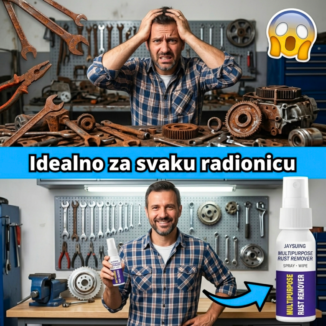 Sprej Za Uklanjanje Rđe i Metalnih Naslaga